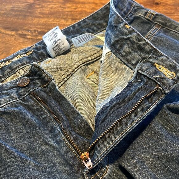 Eddie Bauer low rise bootcut jeans 16 short - Picture 5 of 7